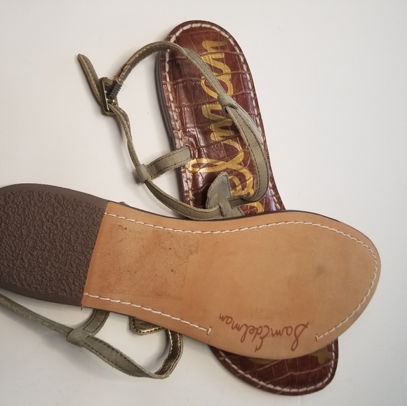 Sam Edelman Thong Sandal Green Size US 7.5 - Picture 3 of 3